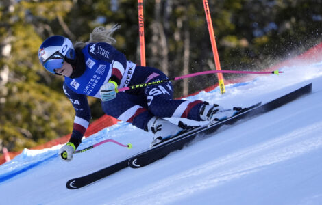 APTOPIX World Cup Downhill Skiing
